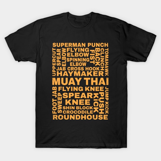 Guide to Muay Thai T-Shirt by NicGrayTees